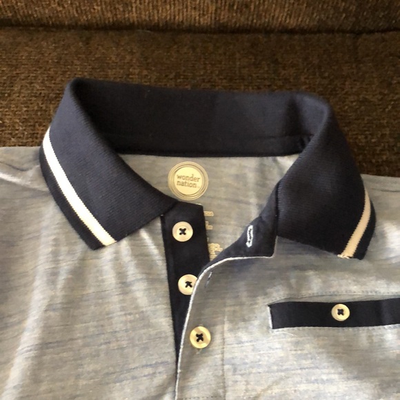 Light blue button up - Picture 2 of 2